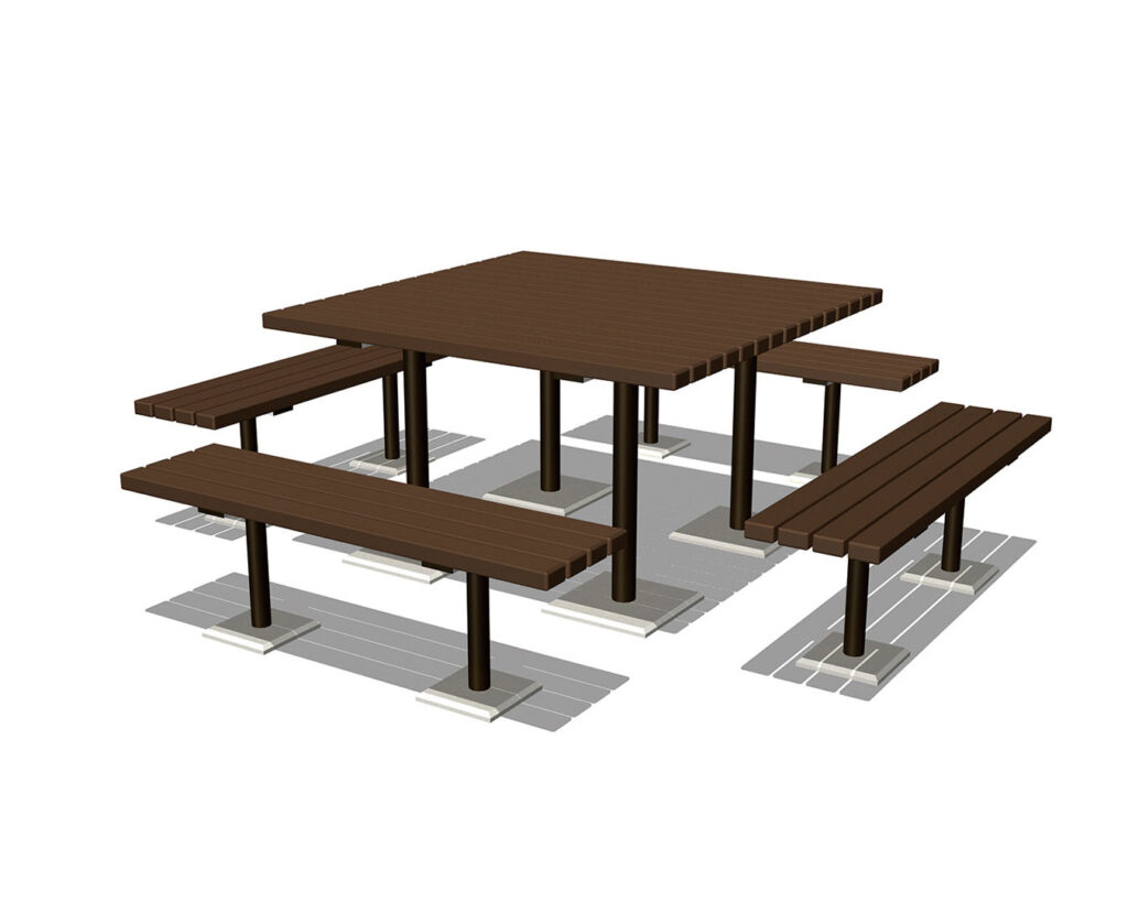 クールテーブルセット（4人掛け）の画像