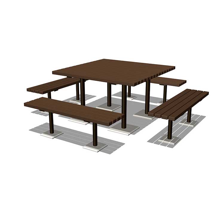 クールテーブルセット（4人掛け）