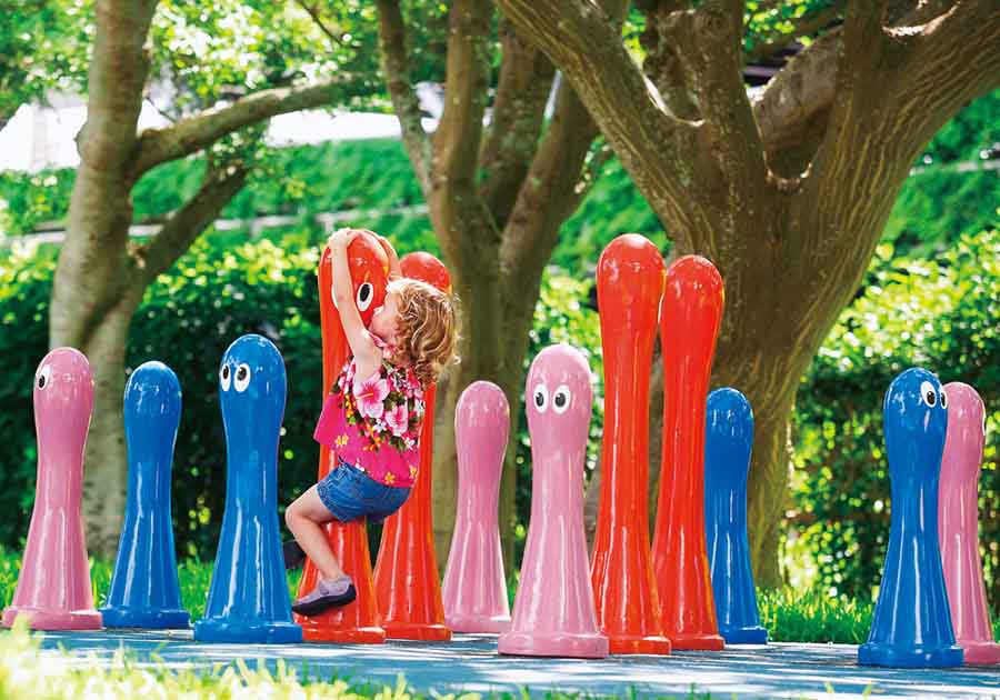 国営沖縄記念公園（ソフト遊具）の画像