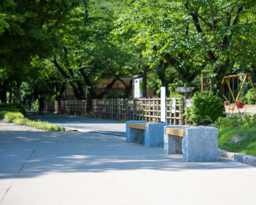 史跡小牧山(ベンチ)の画像
