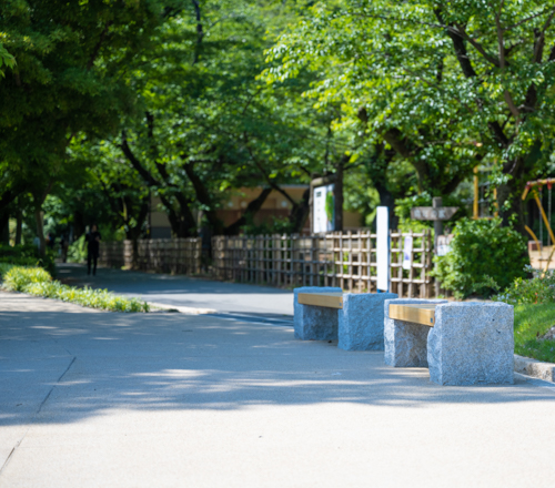 史跡小牧山(ベンチ)