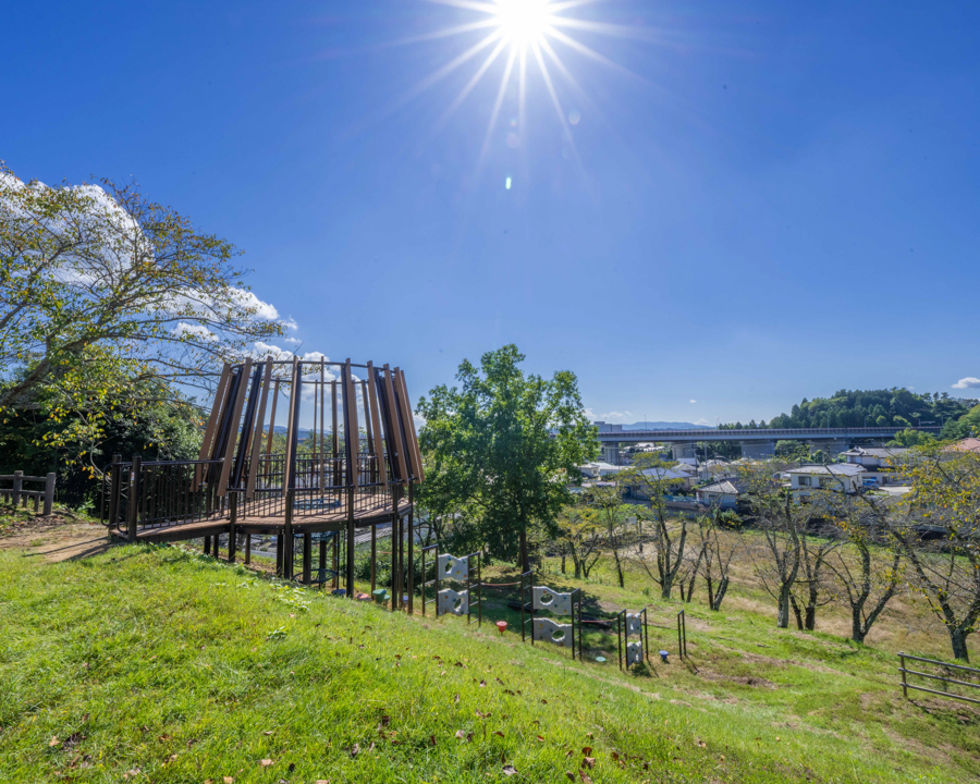 葛岡山公園（展望台遊具）の画像